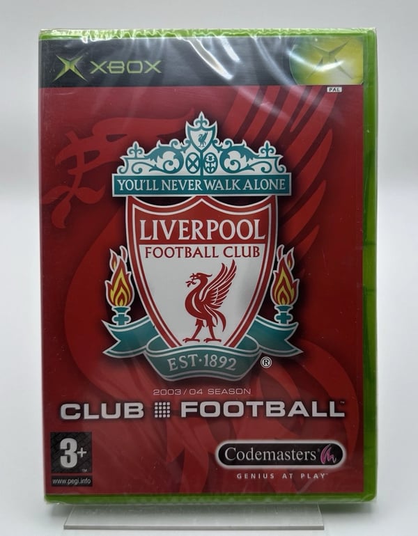 Xbox Liverpool Club Foootball 2003/2004, Pal, Brand New