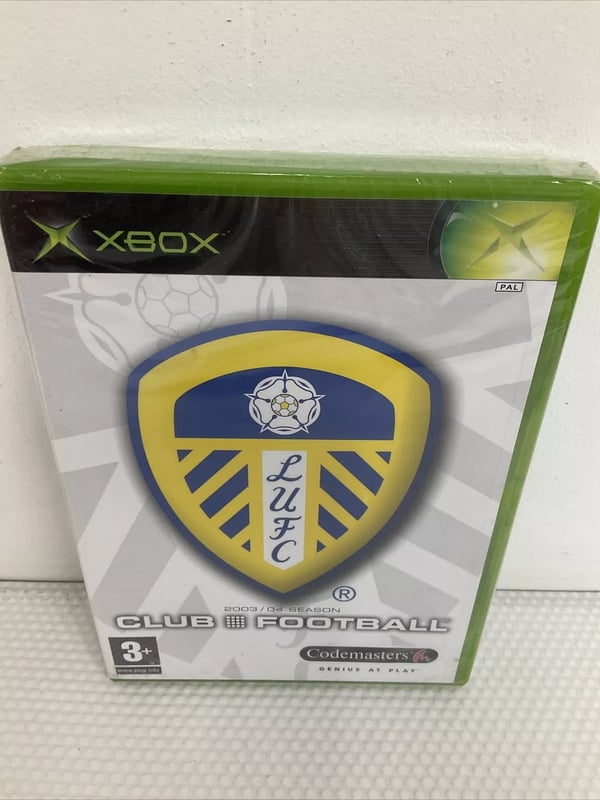 Xbox Original Leeds United Club Football Brand New