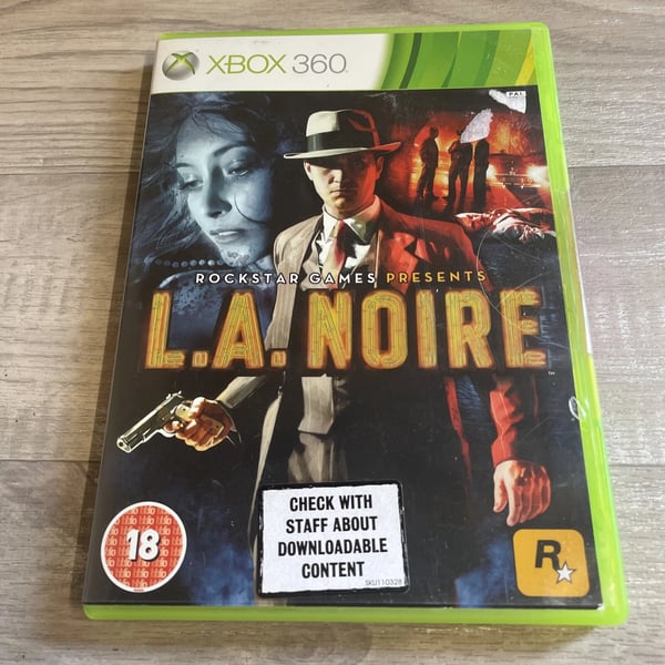 LA Noire for Microsoft XBOX 360 Brand New