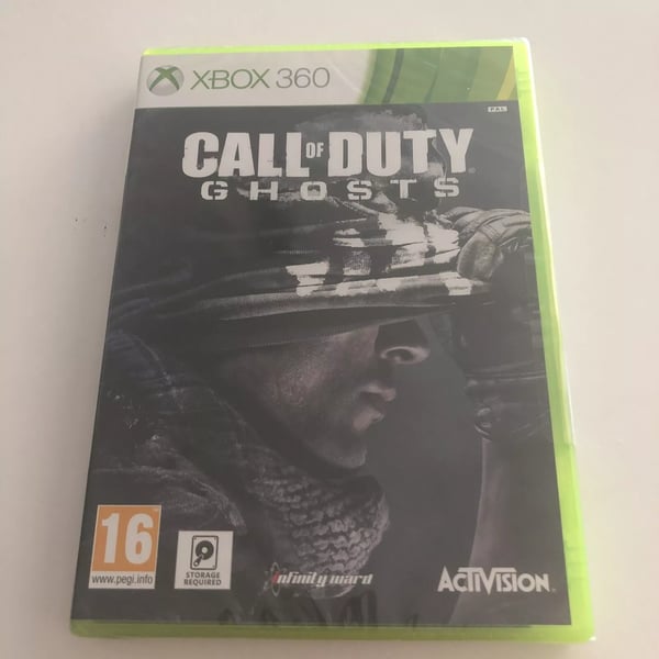 Call of Duty Ghosts XBox 360 RPK FULL Version COD Ghosts Brand New