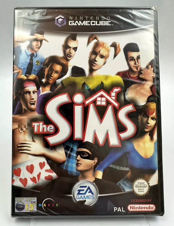 Gamecube The Sims , Pal, Flawed Brand New