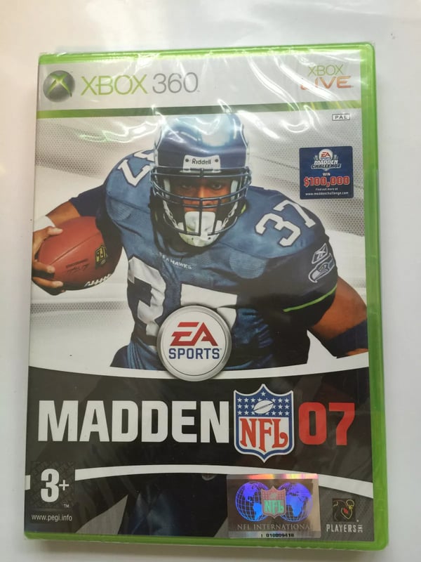 Madden 07 NFL Game For Xbox 360 Brand New