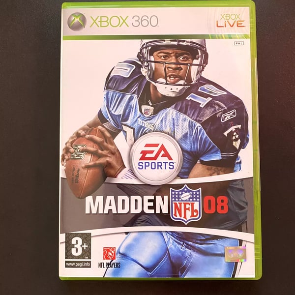 Madden NFL 08 (Microsoft Xbox 360) . Brand New