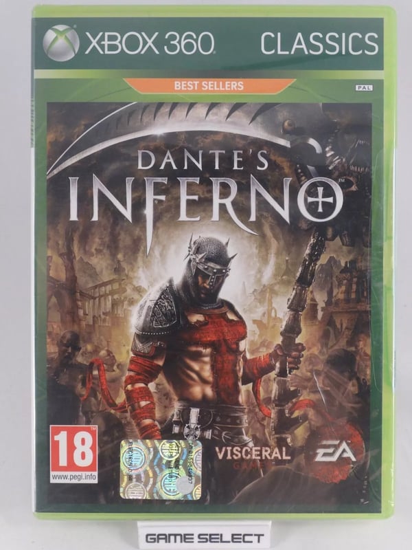 Dante's INFERNO Microsoft Xbox 360 Pal Original Brand New