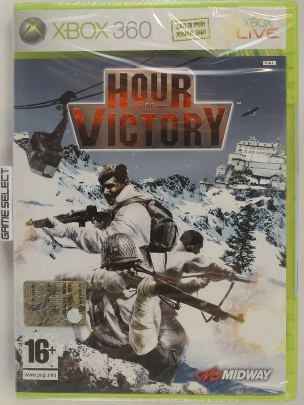 Hour OF Victory Microsoft Xbox 360 Pal Original Brand New
