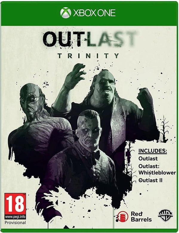 Outlast Trinity Xbox One Box in French, Fully Playable in English Brand New