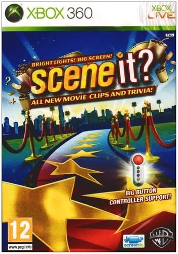 Scene It Bright Lights Big Screen (Xbox 360, 2009) Brand New