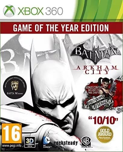 Batman Arkham City Game of the Year Xbox 360 Brand New