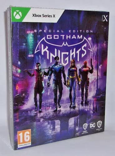Gotham Knights (Xbox Series X, 2022) DC Special Edition Steelbook Brand New