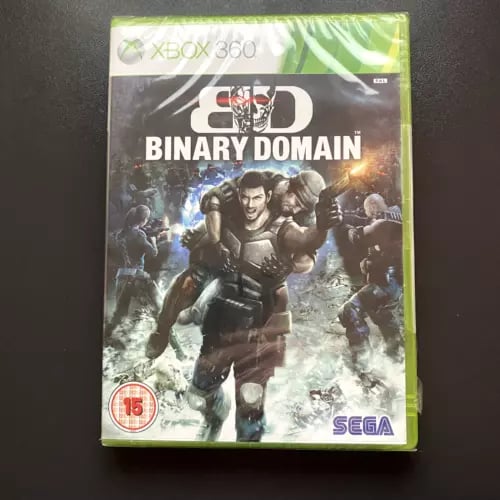 BINARY DOMAIN Limited Edition Xbox 360 PAL Version Brand New