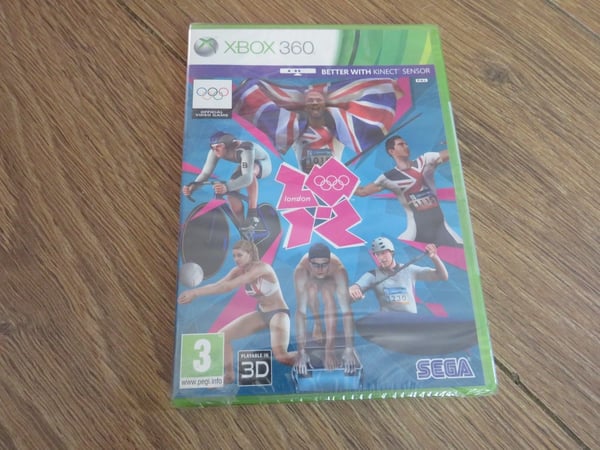London 2012 Xbox 360 and Kinect Olympics PAL Brand New