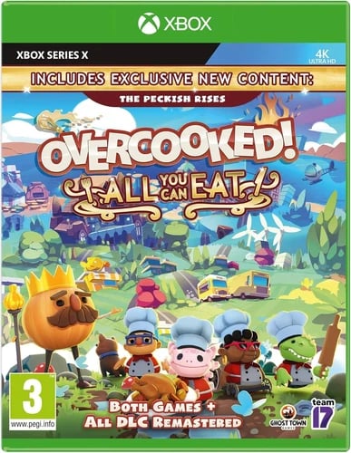 Overcooked All You Can Eat Microsoft XBox Series X Game Brand New
