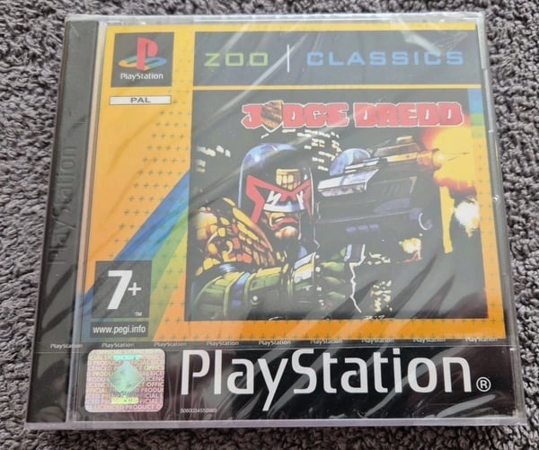 Judge Dredd Playstation Zoo Classics (PS1) Brand New