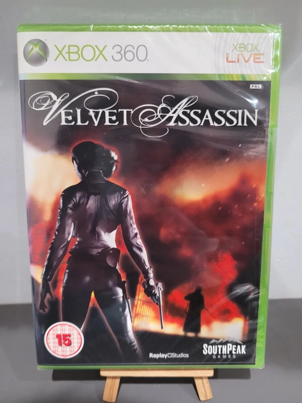 Velvet Assassin XBOX 360 Video Game Brand New
