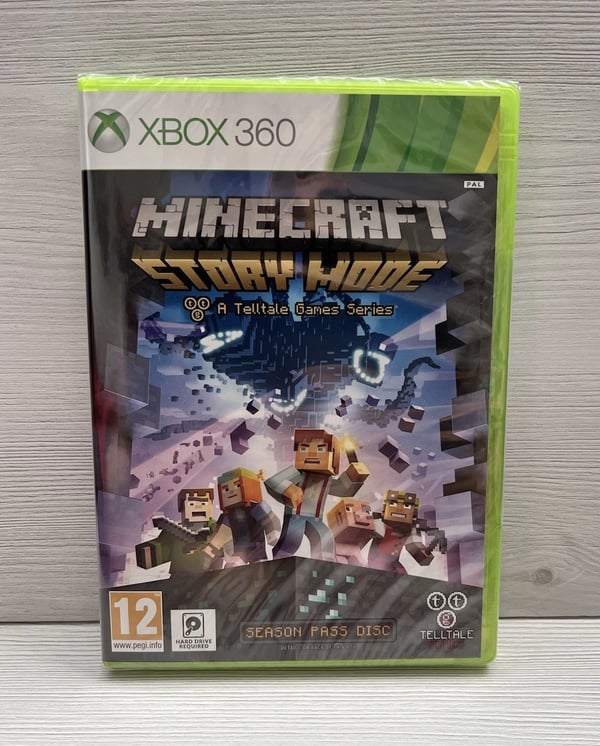 Minecraft: Story Mode | A Telltale Game Series | Season Pass Disc Xbox 360 | Brand New