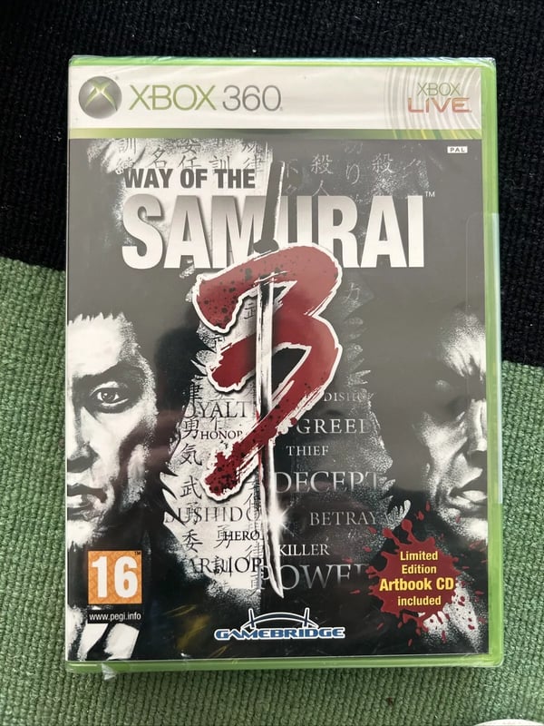 Way of the Samurai 3 (Xbox 360 Game) Brand New
