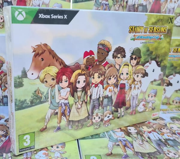 Story of Seasons A Wonderful Life Limited Edition Box Set Xbox Series X Brand New
