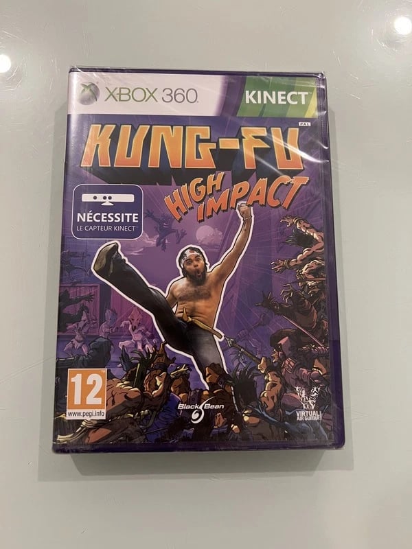 KungFu High Impact Xbox 360 Blister VF Kinect PAL Action Game Brand New