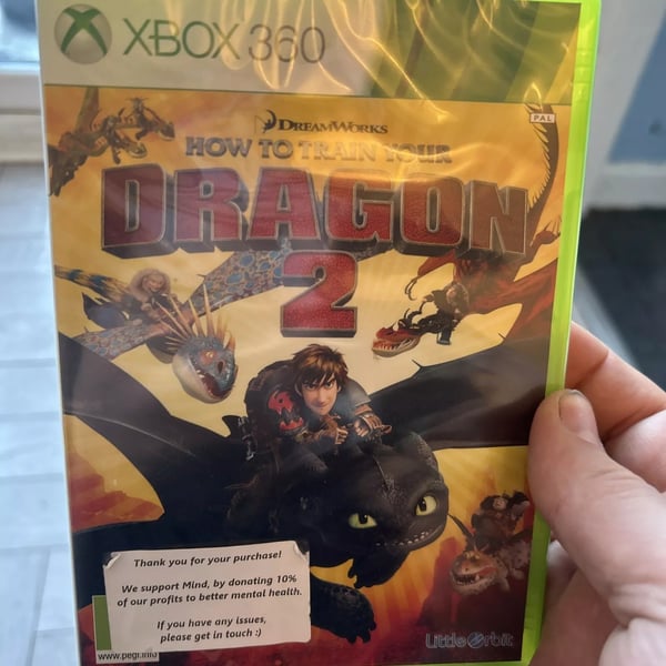 How To Train Your Dragon 2 (Microsoft Xbox 360, 2014) DreamWorks Video Game Kid Brand New