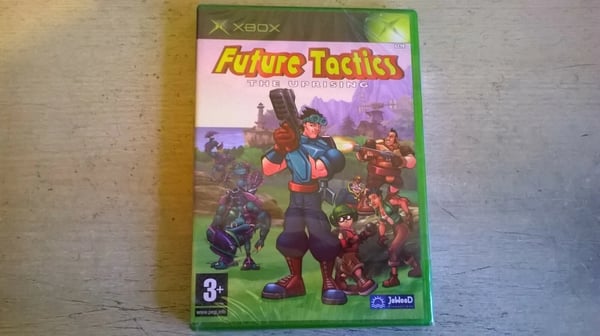 FUTURE TACTICS : THE UPRISING ORIGINAL XBOX GAME / + XBOX 360 COMPATIBLE Brand New