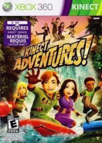 Kinect Adventures (Xbox 360 2010) Video Game Brand New