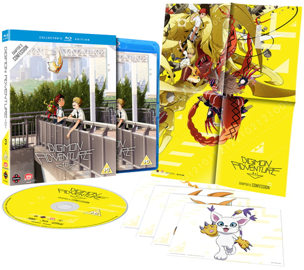 Digimon Adventure Tri: Chapter 3 - Confession Collector's Edition [PG] Blu-ray Brand New