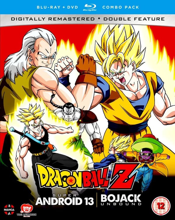 Dragon Ball Z Movie Collection 4: Super Android 13!/Bojack... [12] Blu-ray Brand New