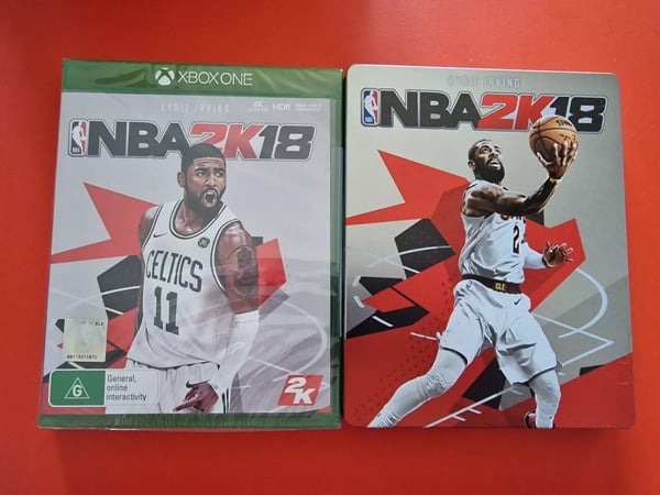 Xbox One NBA 2K18 Game with STEELBOOK Brand New