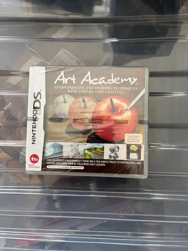 Art Academy: Learn Painting and Drawing Techniques with StepbyStep Training DS Brand New