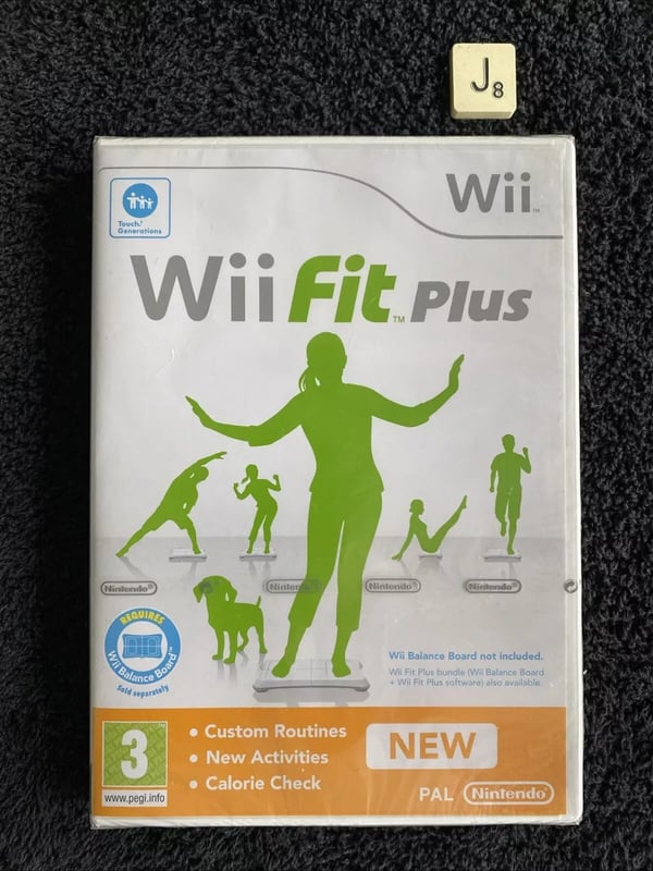 Wii Fit Plus Nintendo Wii Old And In Nintendo Cellophane Brand New