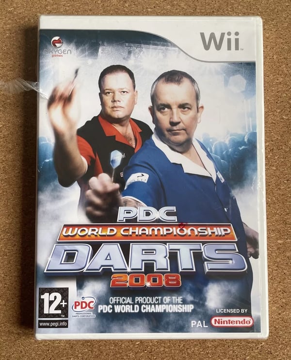 PDC World Championship Darts 2008 Nintendo Wii Game Brand New