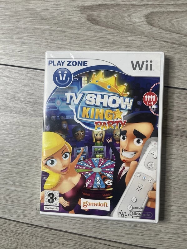 TV Show King Party Wii 2008 PAL Nintendo Brand New