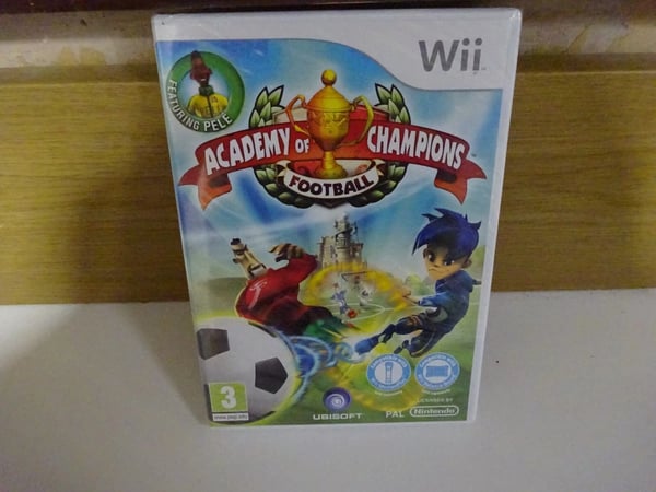 Academy Of Champions Football Nintendo Wii Brand New