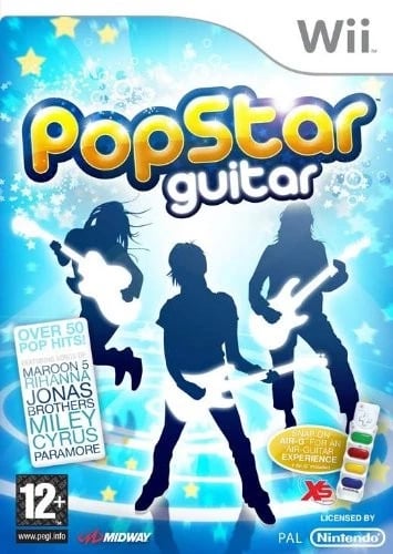 Pop Star Guitar (Wii) (Nintendo Wii) Brand New