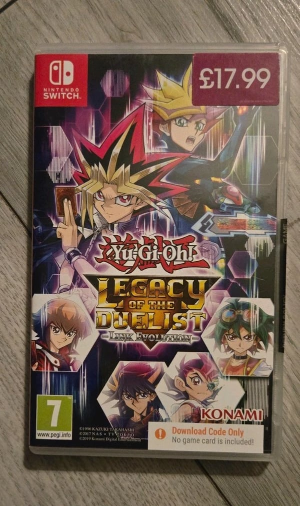 YuGiOh Legacy of the Duelist: Link Evolution Nintendo Switch Game Brand New