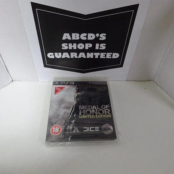`Medal of Honor` Limited Edition Sony PlayStation 3 (Tears in wrap) Brand New