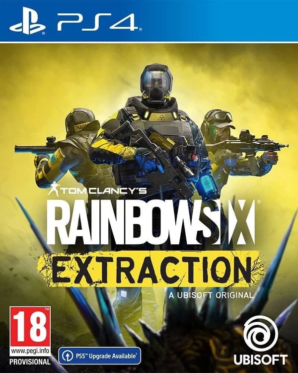 TOM CLANCYS RAINBOW SIX EXTRACTION PS4 (FRENCH BOX MULTI LANGU IN GAME) Brand New