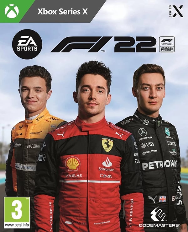 F1 22 Microsoft XBox Series X Game Brand New