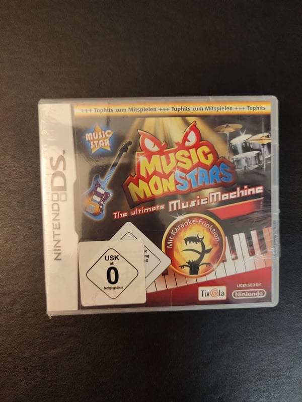 Nintendo DS Music Monstars The Ultimate Music Machine German Brand New