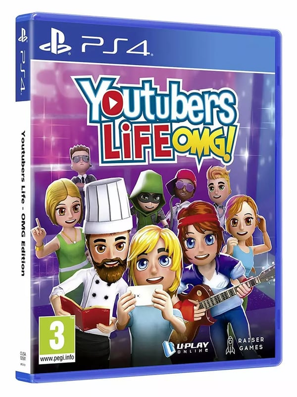YouTubers Life OMG For PS4 Brand New