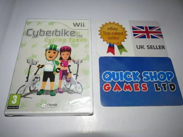 Cyberbike Cycling Sports Nintendo Wii Brand New