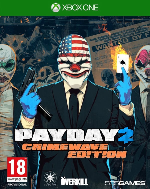 Payday 2: Crimewave Edition (Italian Box EFIGS in Game) Brand New