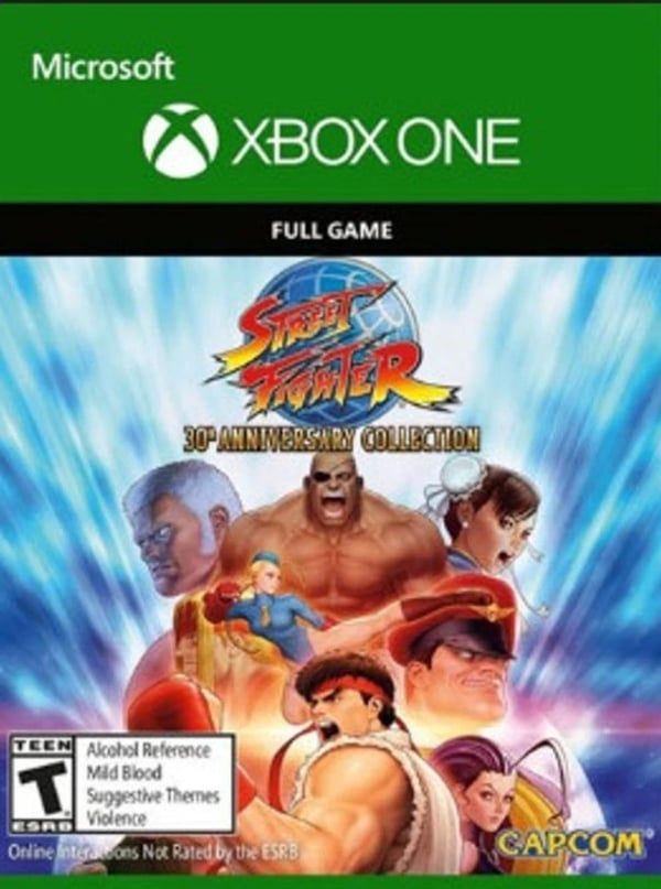 Street Fighter 30th Anniversary Collection Xbox One Series X/S FULL GAME Brand New