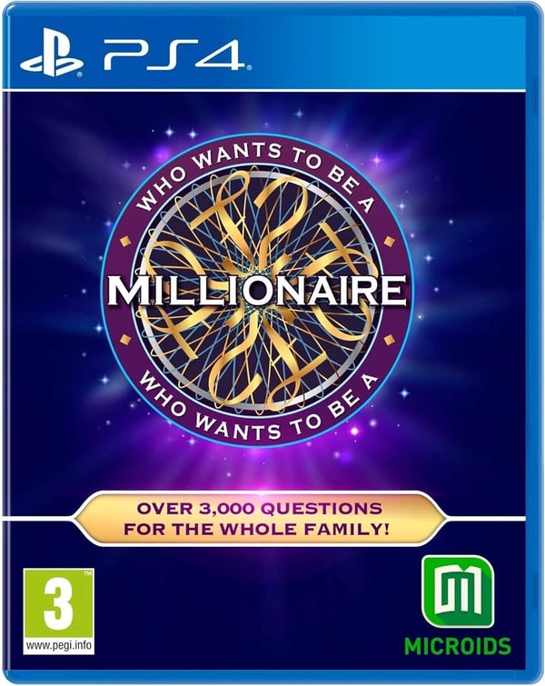 Who Wants to Be a Millionaire? PS4 SONY PLAYSTATION 4 QUIZ GAME Brand New