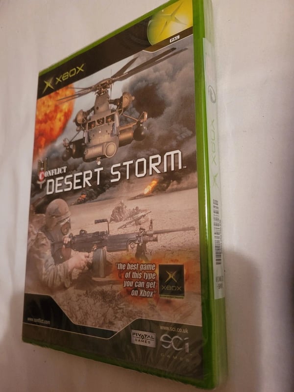 Conflict Desert Storm Original Xbox Game Brand New