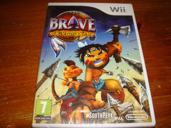 BRAVE A WARRIOR'S TALE NINTENDO WII Game Brand New