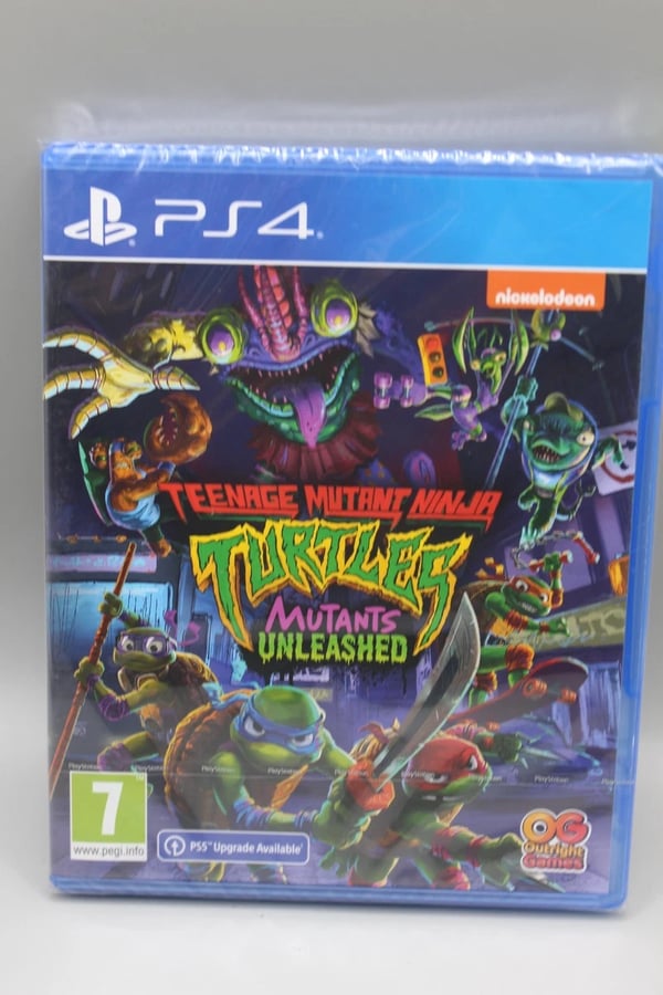 PlayStation 4 Teen Mutant Ninja Turtles Mutants Unleashed Ps4 GAME Brand New