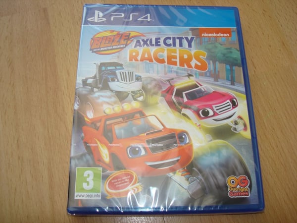 BLAZE AXLE CITY RACERS Sony Playstation 4 PS4 Game Brand New