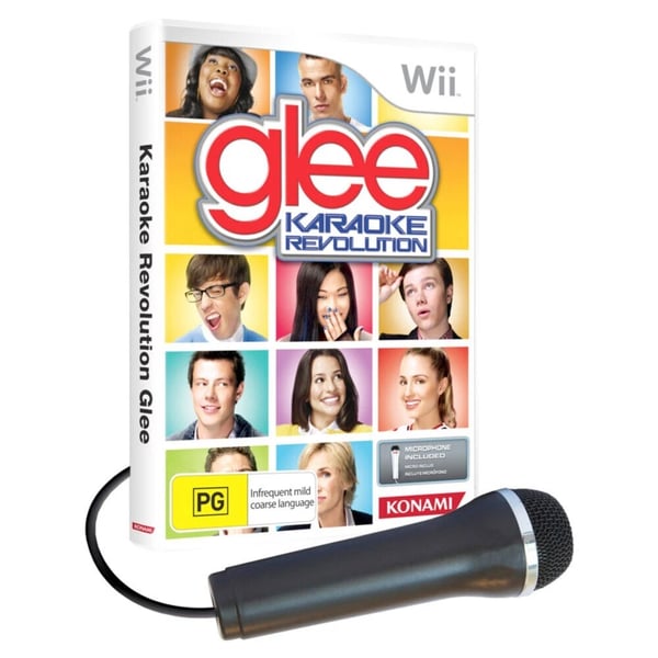 Logitech Microphone Karaoke Mic PAL Nintendo Wii Revolution Glee + Brand New