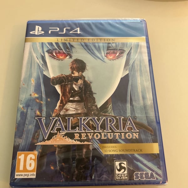 Valkyria Revolution Limited Edition PS4 PlayStation 4 Game Brand New